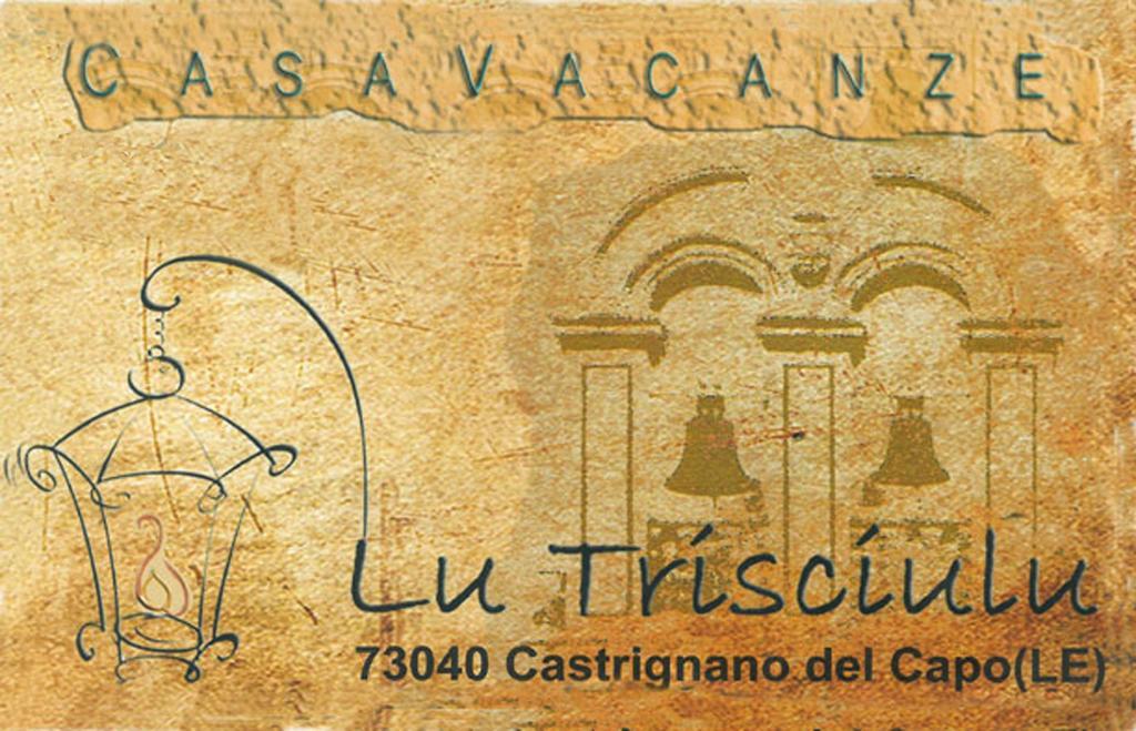 Santa Maria de Lu Trisciulu Bed & Breakfast Castrignano del Capo Exterior foto